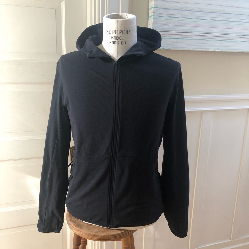 lululemon athletica Men's Black Hooded Jacket